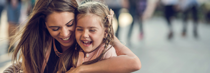 Chiropractic East Brunswick NJ Mom And Daughter Laughing